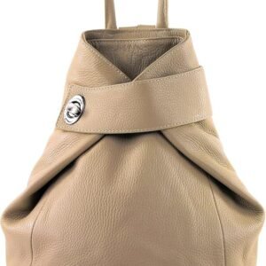 mochila de mujer de cuero - ital: modamoda de - T179